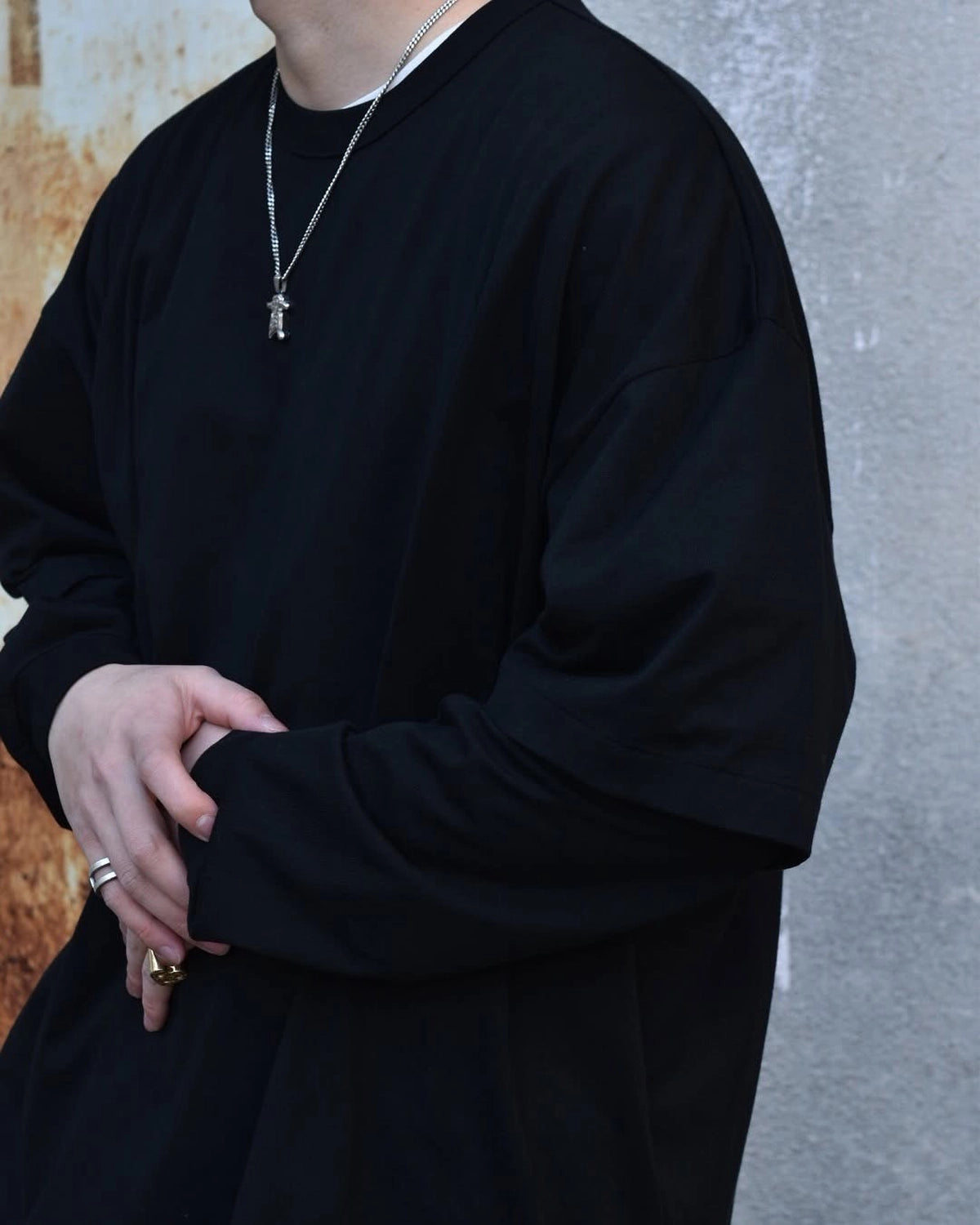 COOTIE PRODUCTIONS® / Oversized Cellie L/S Tee (CTE-25S308)