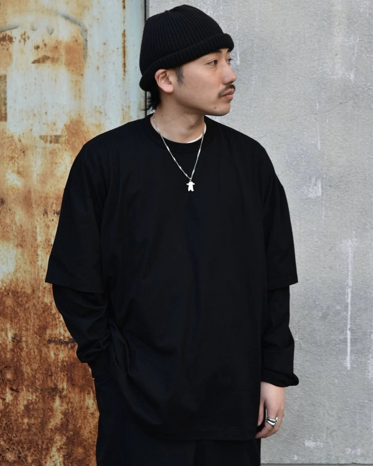 COOTIE PRODUCTIONS® / Oversized Cellie L/S Tee (CTE-25S308)