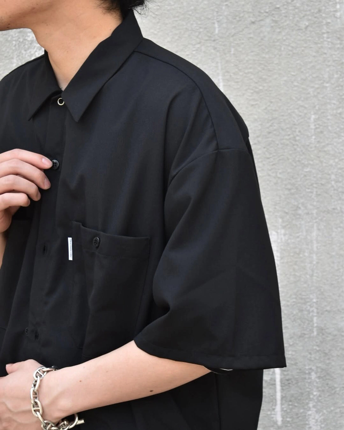 COOTIE PRODUCTIONS® / T/W Work S/S Shirt (CTE-25S402-PLAIN)