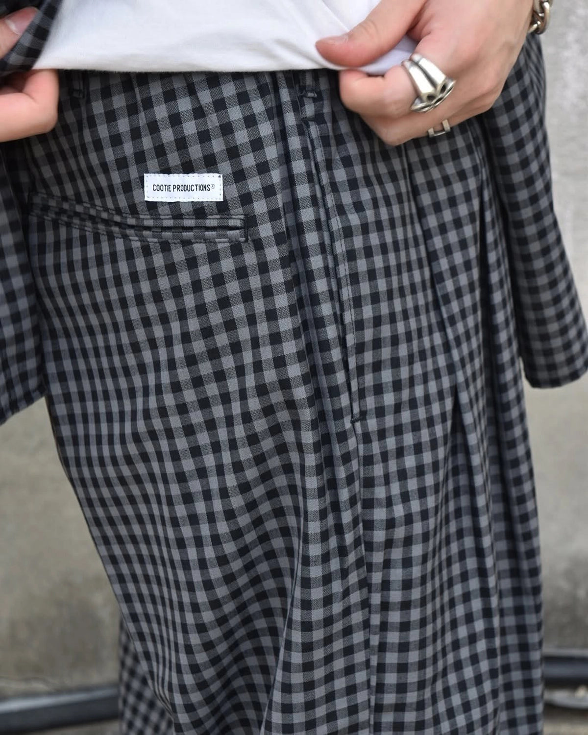 COOTIE PRODUCTIONS® / T/W 2Tuck Easy Shorts (CTE-25S103-CHECK)
