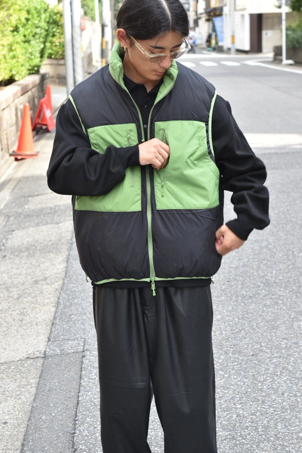 DAIWA PIER39 / TECH REVERSIBLE CLIMBERS PUFF VEST (BW-23025W)