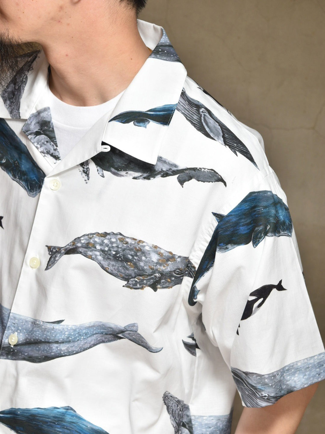 DESCENDANT / SEAFARERS TEXTILE SS SHIRT (251TQDS-SHM07)
