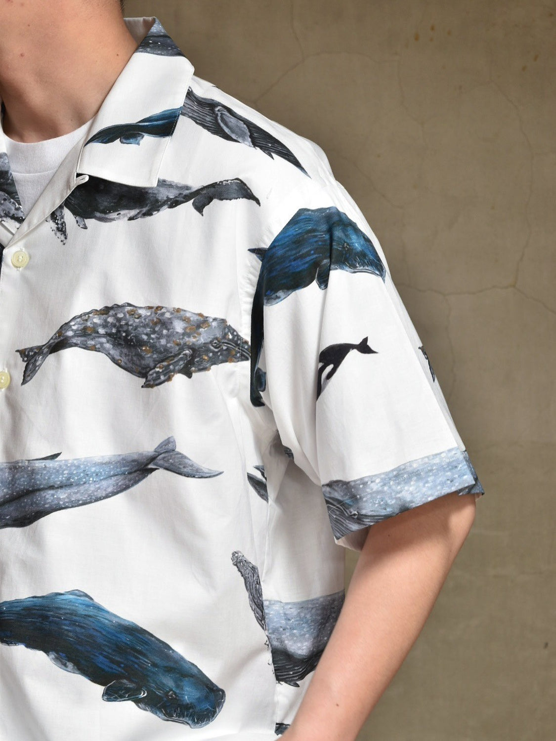 DESCENDANT / SEAFARERS TEXTILE SS SHIRT (251TQDS-SHM07)