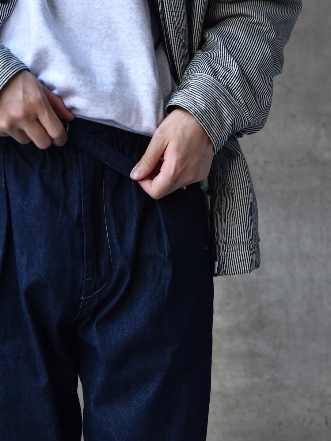 DESCENDANT × Post O’Alls / CINCH DENIM TROUSERS POST O'ALLS (252PODS-PTM01)