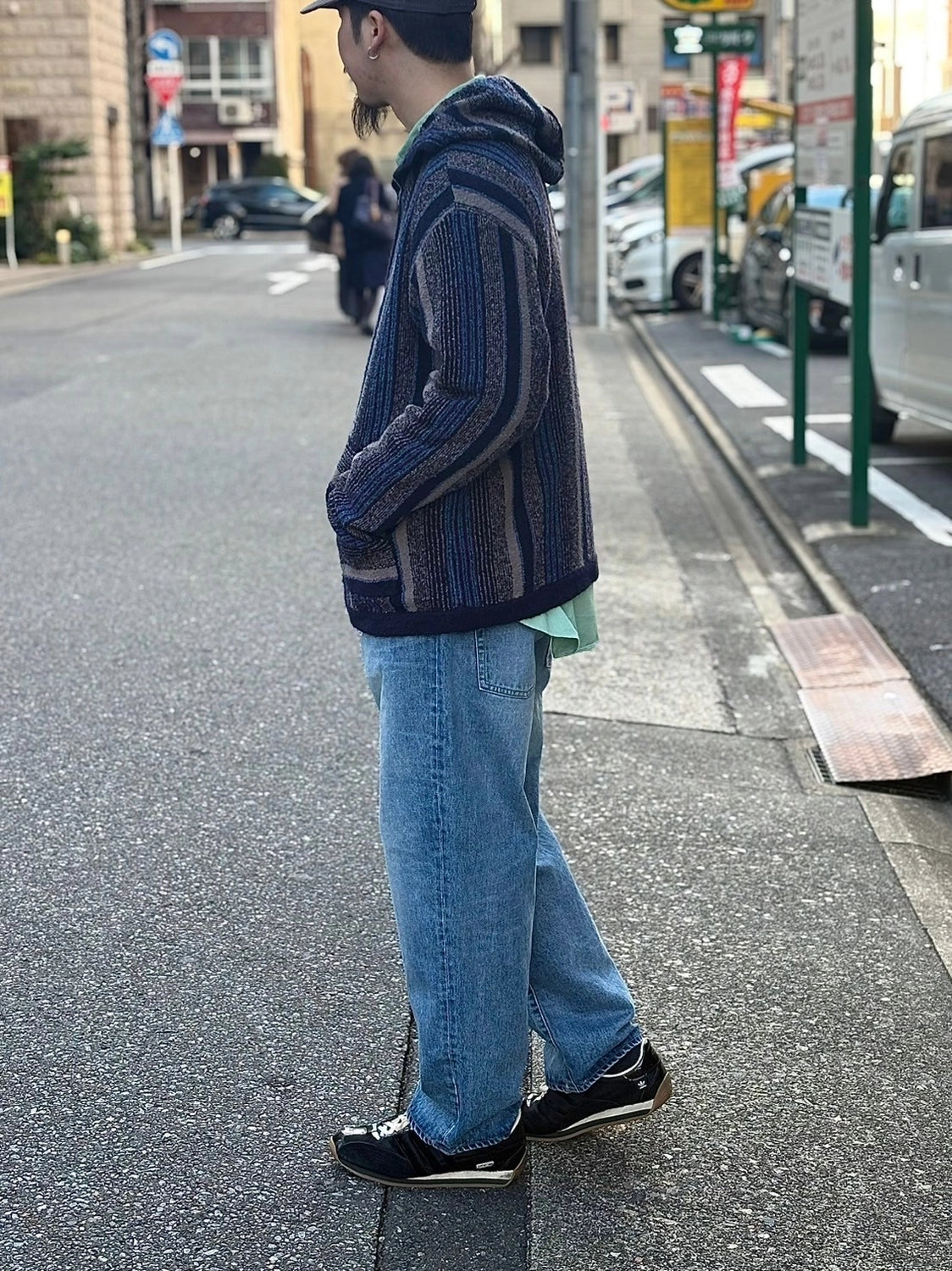 DESCENDANT / SPICOLI HOODED LS SHIRT (251MADS-SHM01)