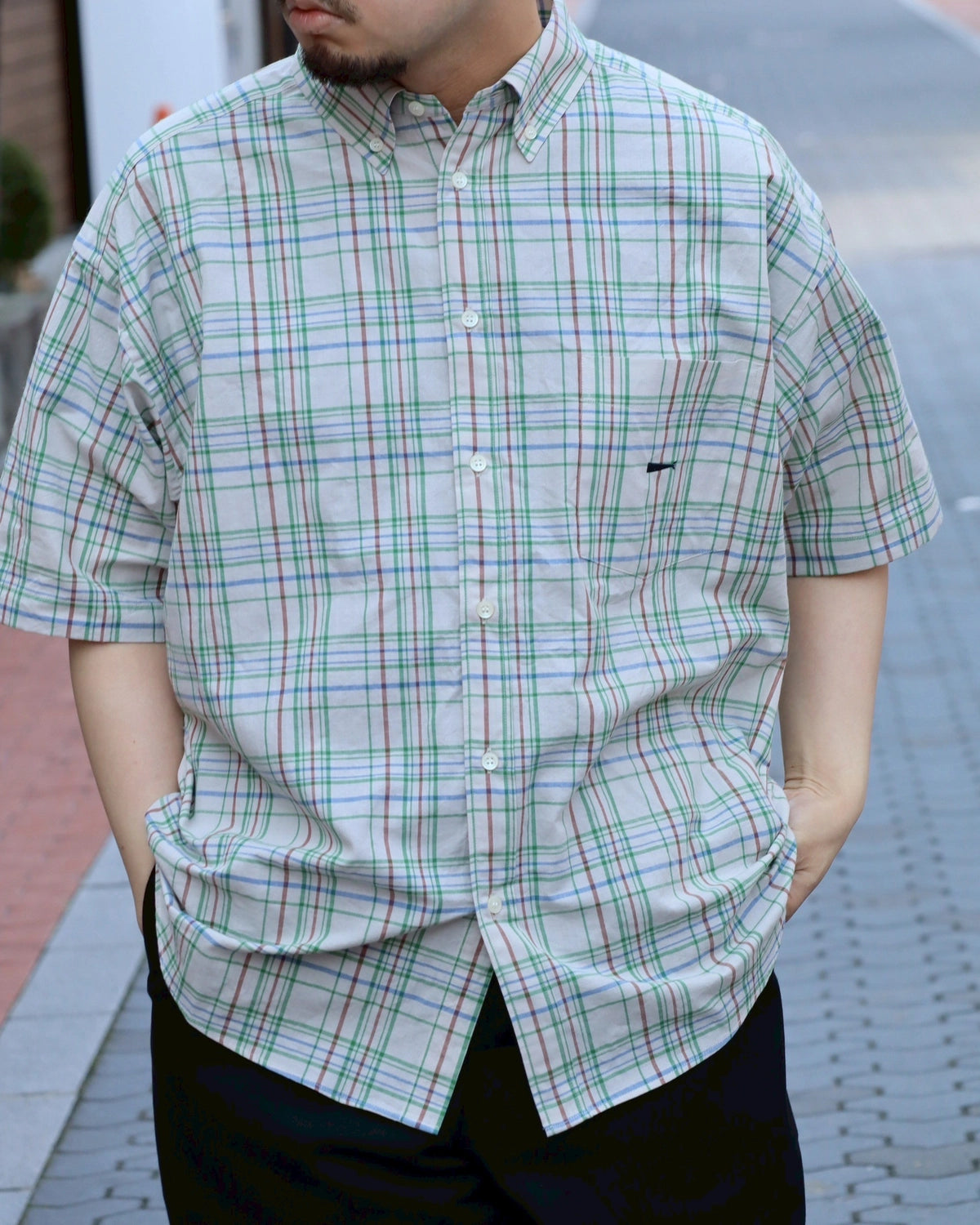 DESCENDANT / KENNEDY'S TEXTILE SS SHIRT (251TQDS-SHM05)