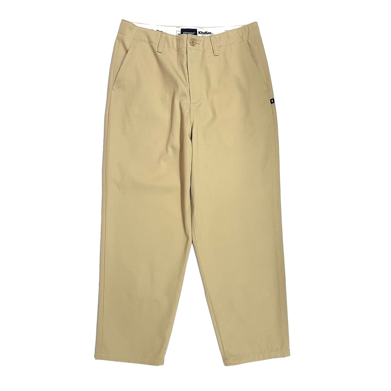 DESCENDANT / DC-6 ORGANIC COTTON TWILL TROUSERS (241CPDS-PTM02)