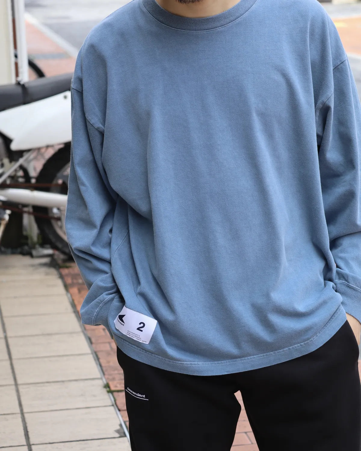 DESCENDANT / OTL ORGANIC COTTON LS PIGMENT DYE (262ATDS-CSM19)