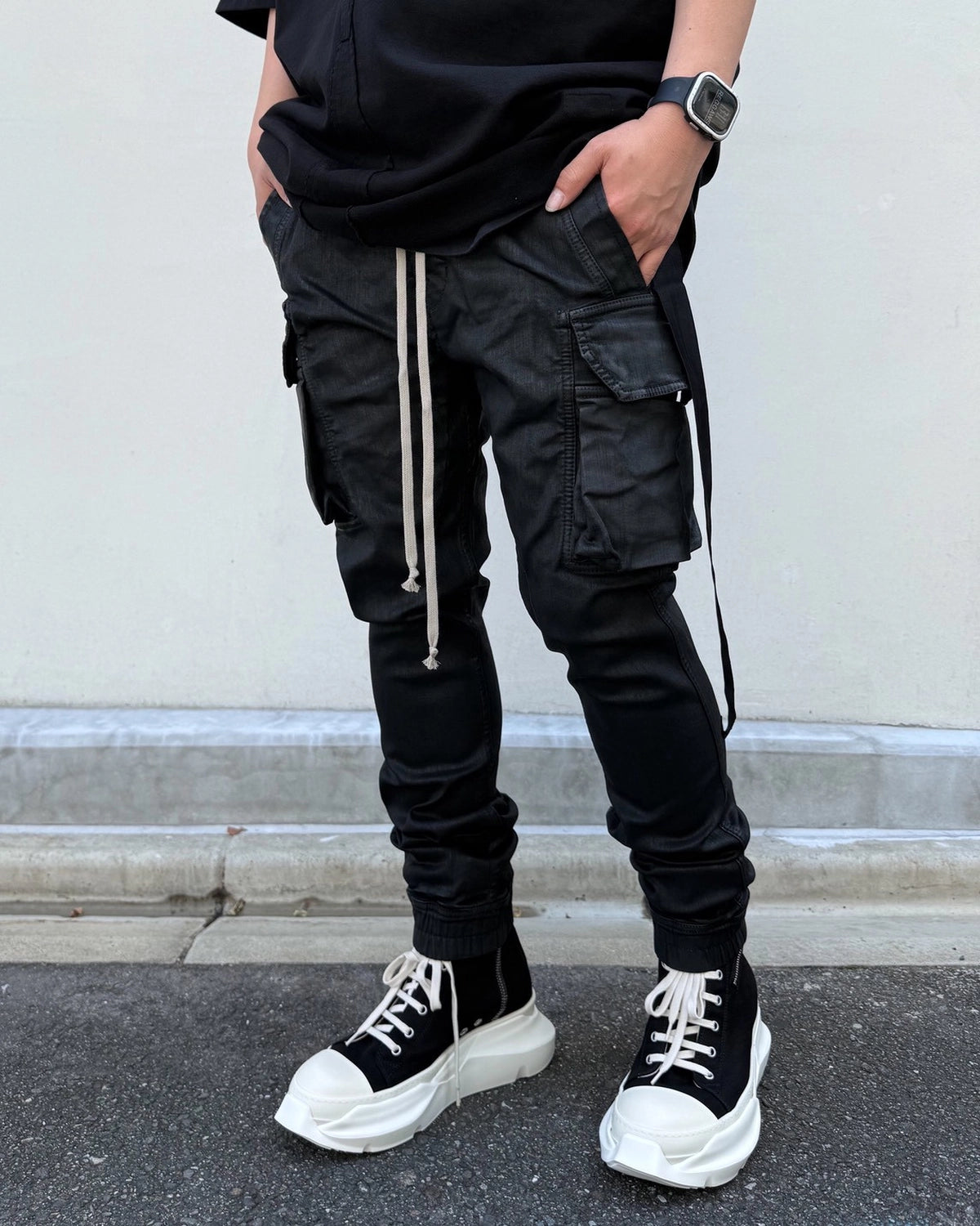 Rick Owens DRKSHDW / DENIM PANTS -MASTODON CUT (DU02F6386)