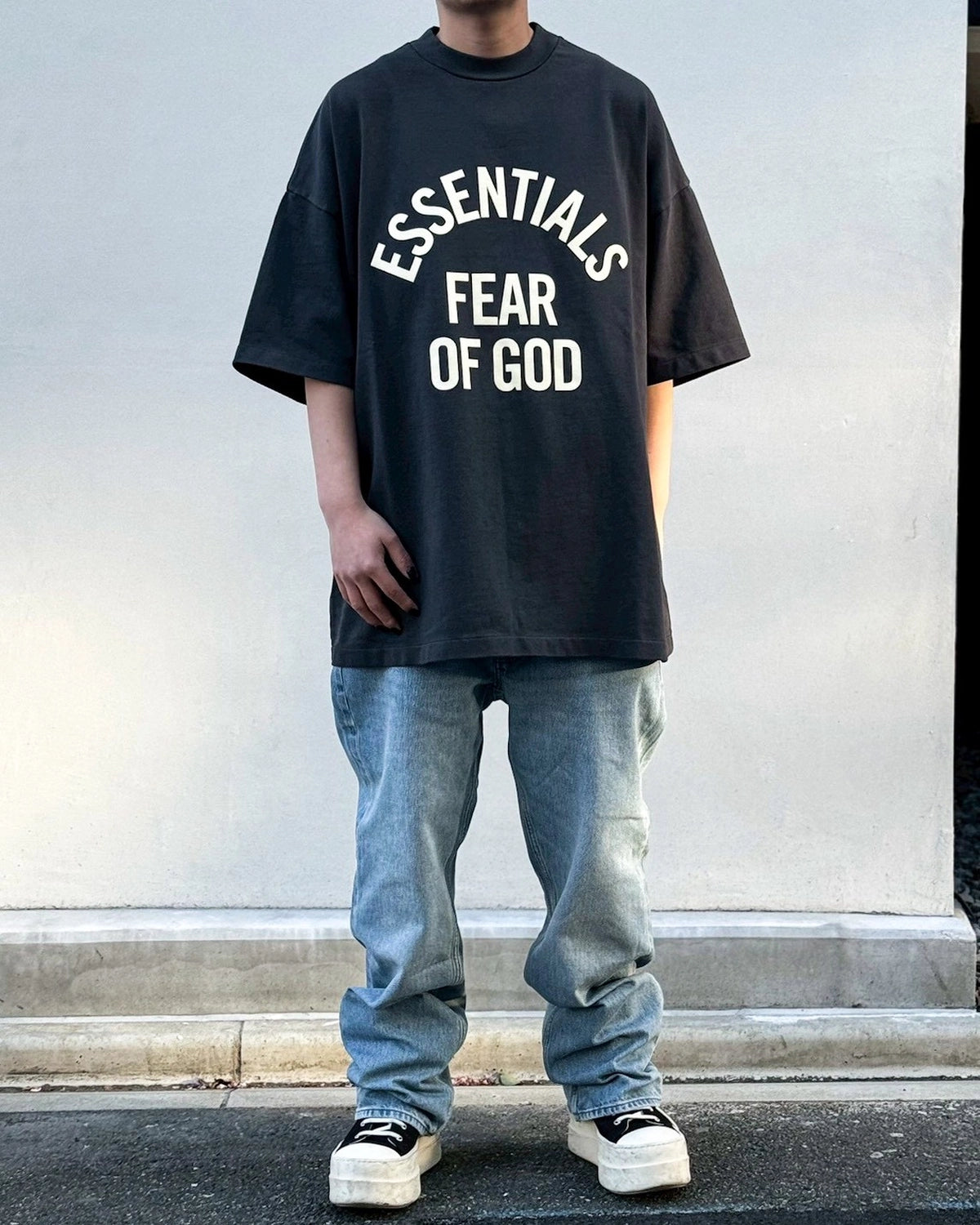 ESSENTIALS / CAMPUS 90'S SHORT SLEEVE TEE (125SP262001F)