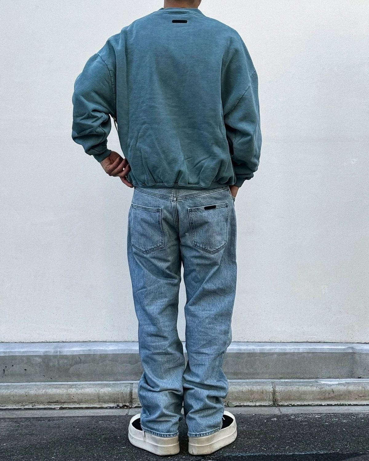 ESSENTIALS / CAMPUS 90'S CREWNECK SWEATSHIRT (192SP266591F)