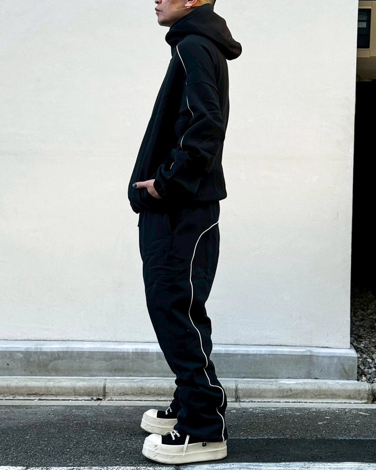 ESSENTIALS / ACTIVE TRACE MODERN FLEECE HOODIE (192SP264061F)