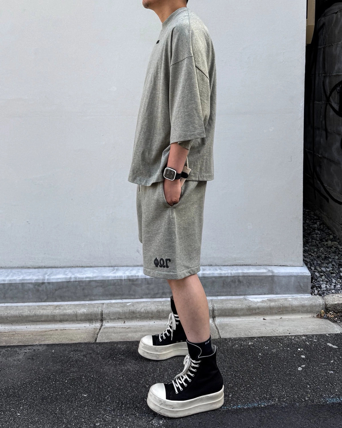 ESSENTIALS / Classic Sweatshort (RW00350-0144)