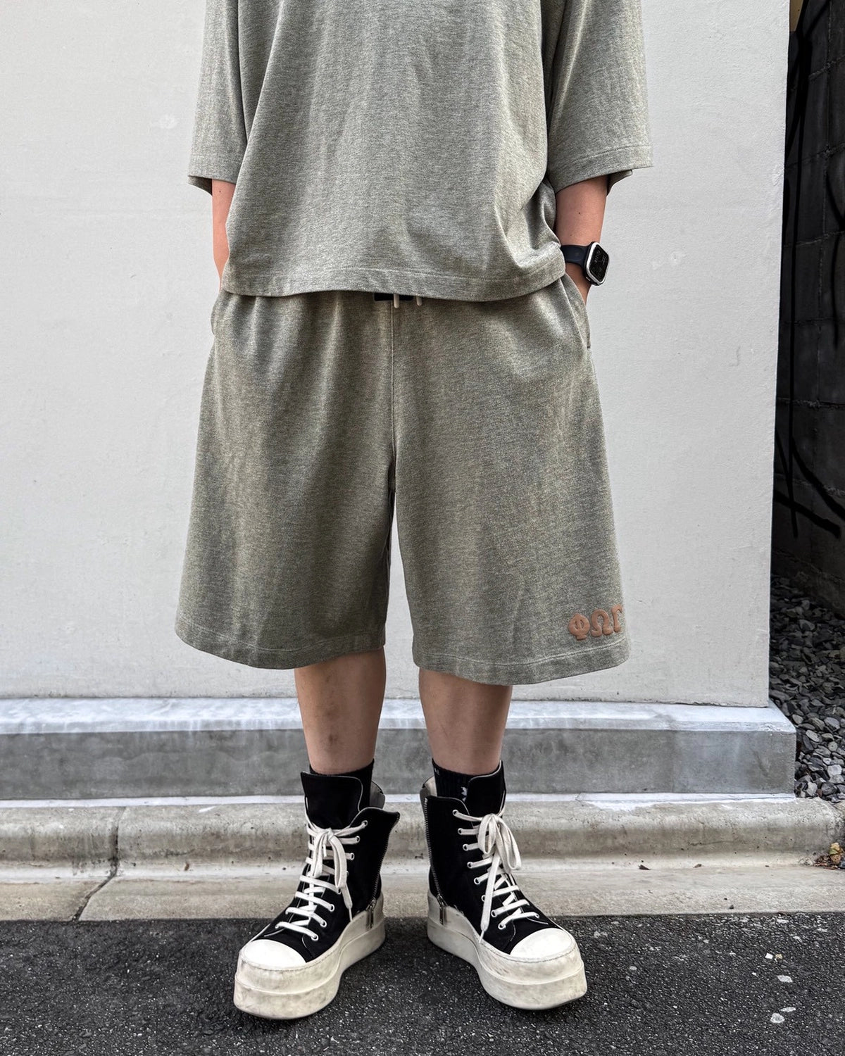 ESSENTIALS / Heavy Jersey 90s Sweatshort (RW00277-0146)
