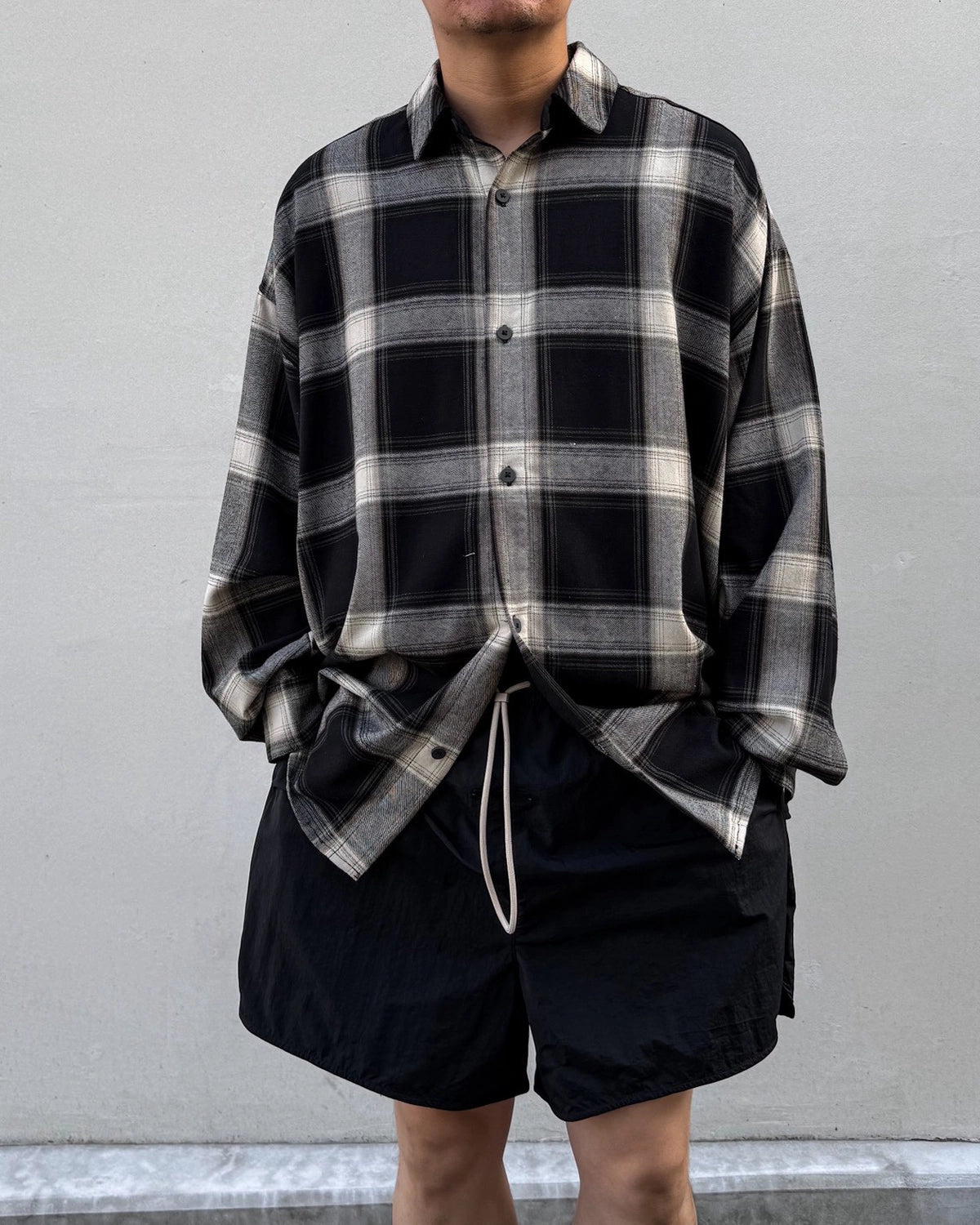 ESSENTIALS / BUTTON UP SHIRT (RW00308-0128)