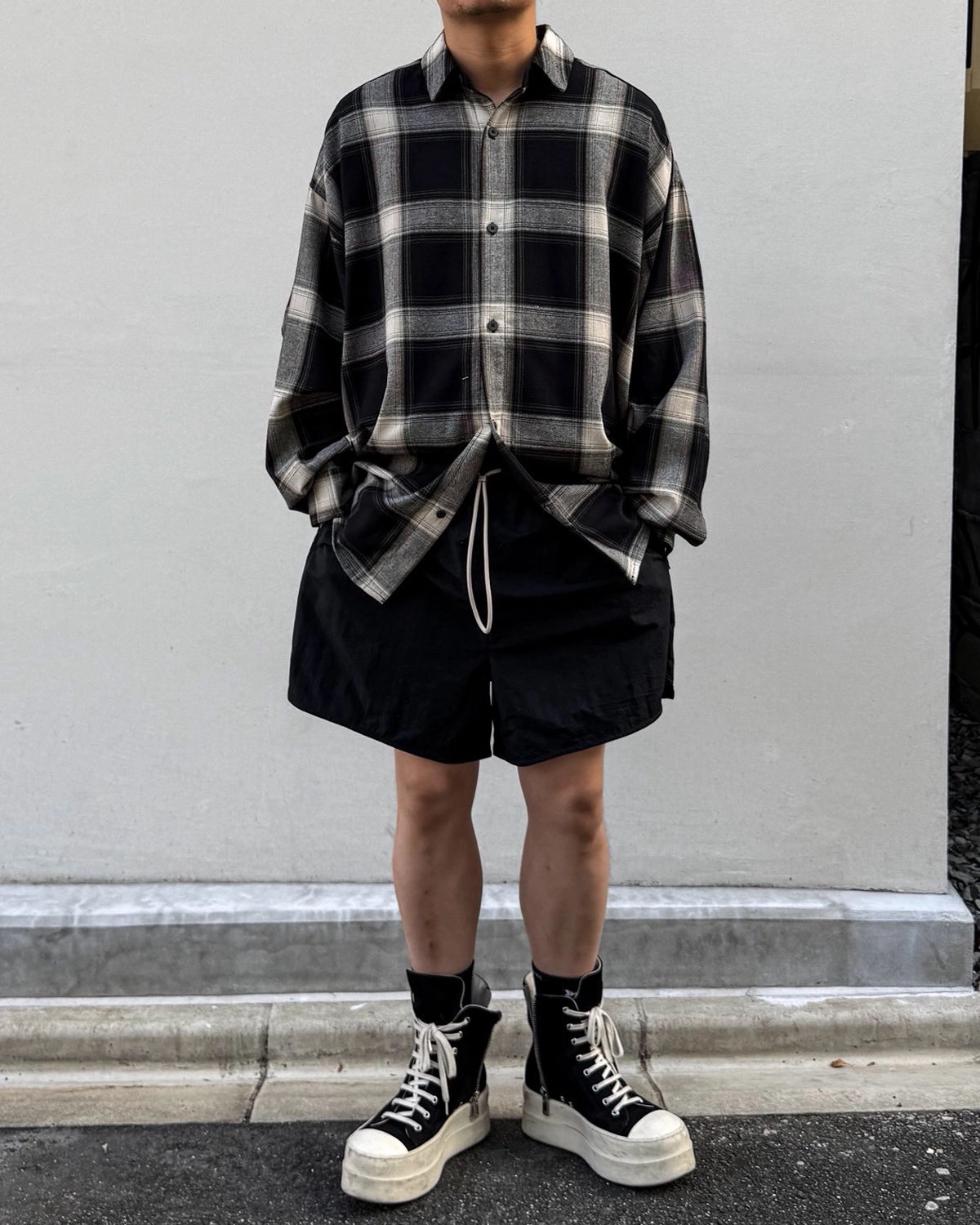 ESSENTIALS / BUTTON UP SHIRT (RW00308-0128)