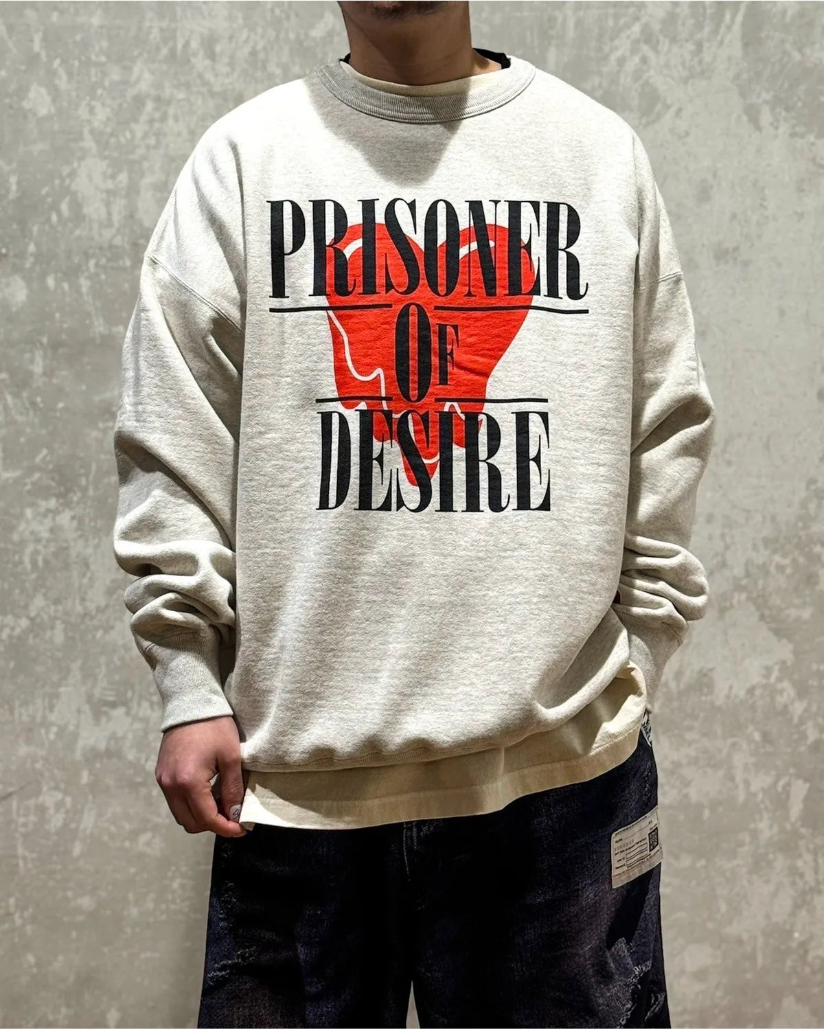 Emotionaly Unavailable /  EU PRISONER CREW SWEAT (EU-HR8-0000-014)