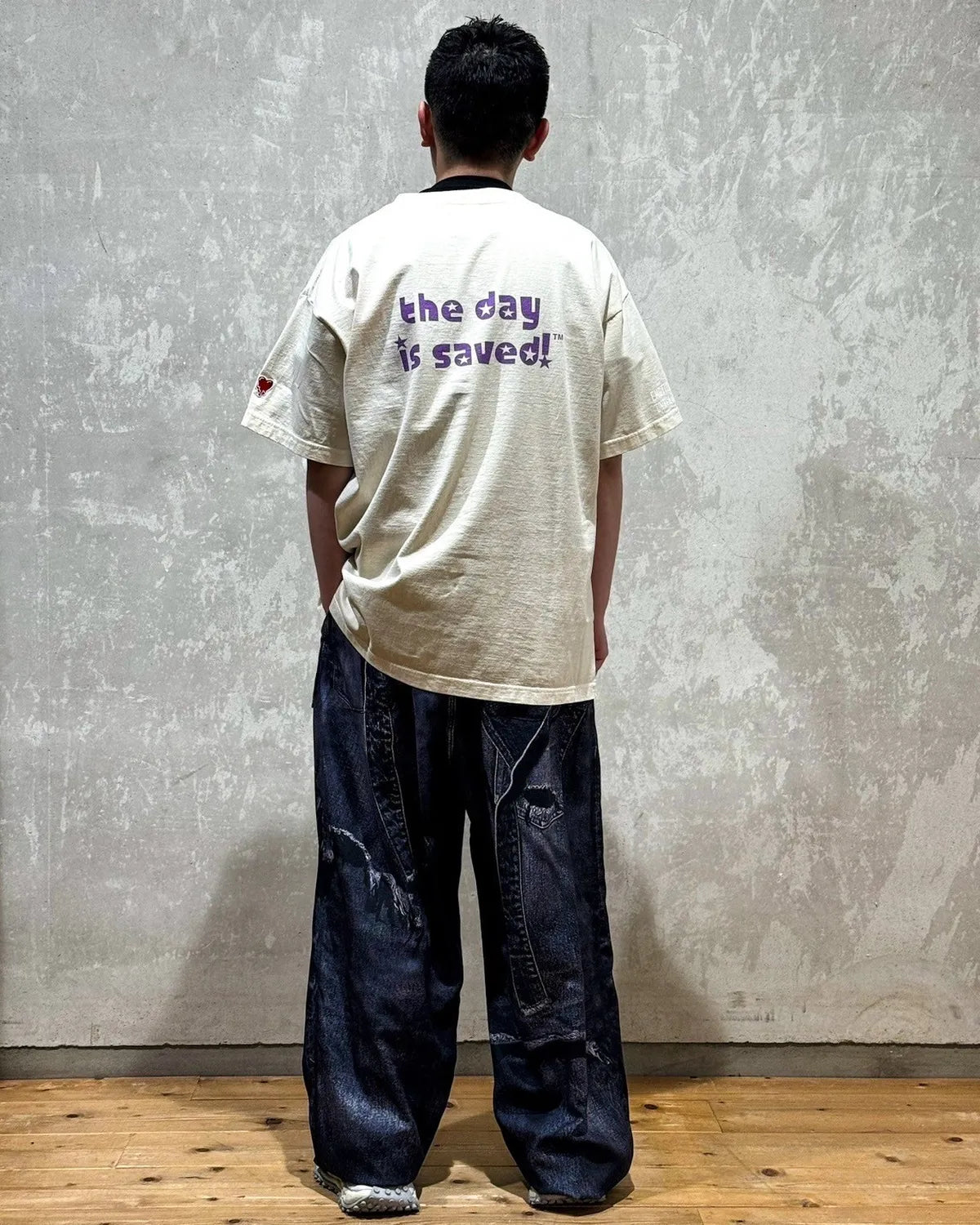 Emotionaly Unavailable × The Powerpuff Girls /  EU PPG SAVE THE DAY SS TEE (EU-HR8-0000-C21)