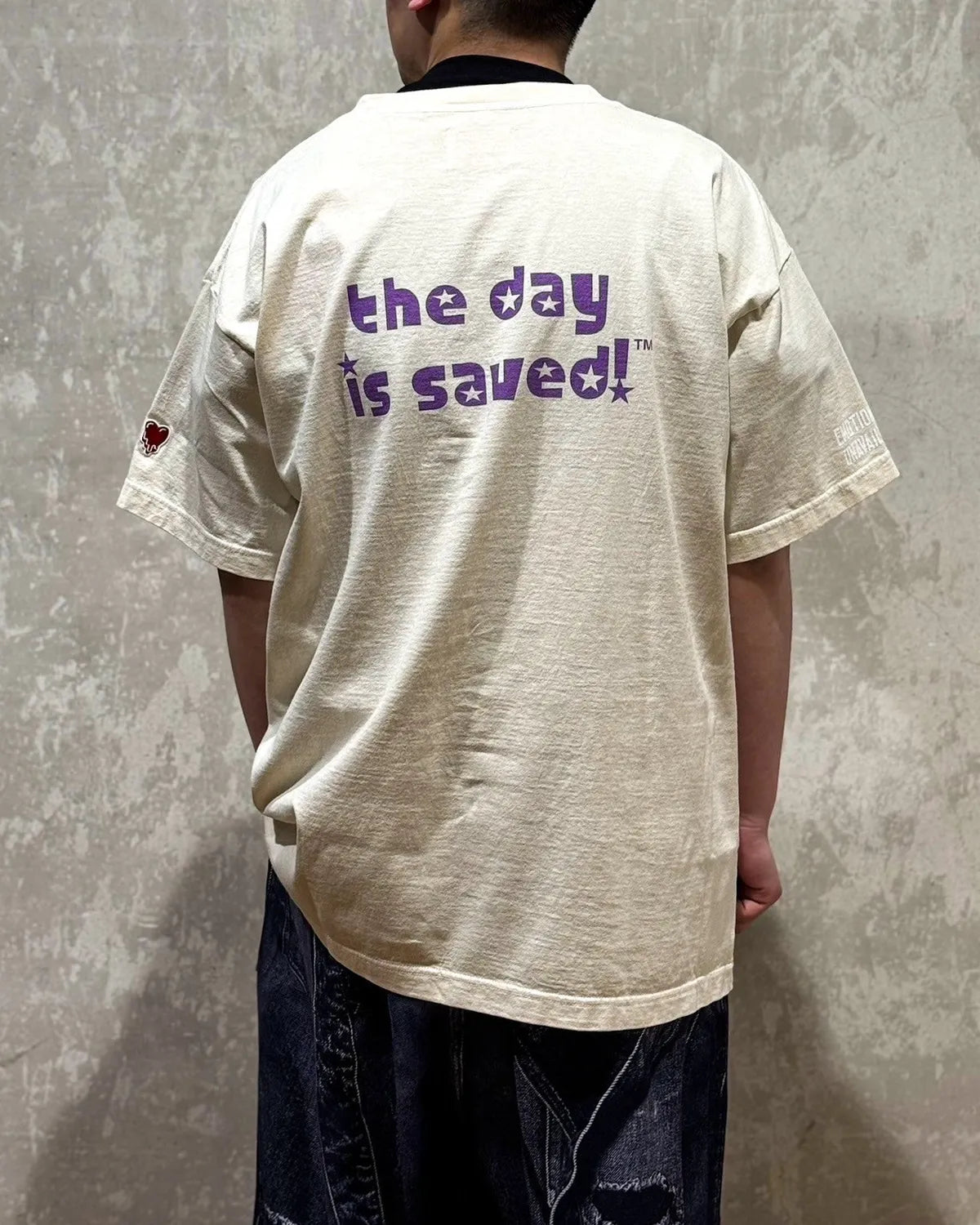 Emotionaly Unavailable × The Powerpuff Girls /  EU PPG SAVE THE DAY SS TEE (EU-HR8-0000-C21)