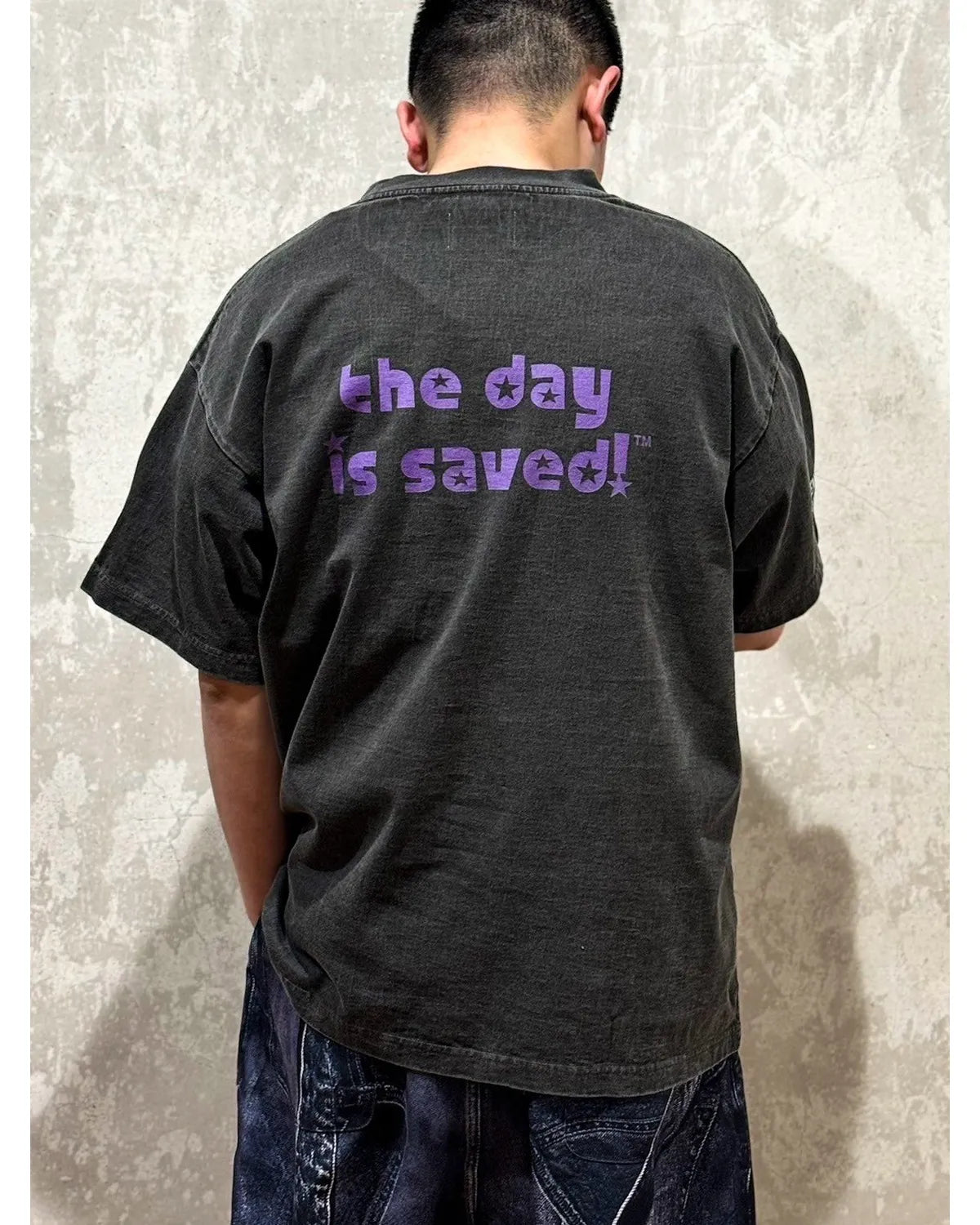 Emotionaly Unavailable × The Powerpuff Girls /  EU PPG SAVE THE DAY SS TEE (EU-HR8-0000-C21)