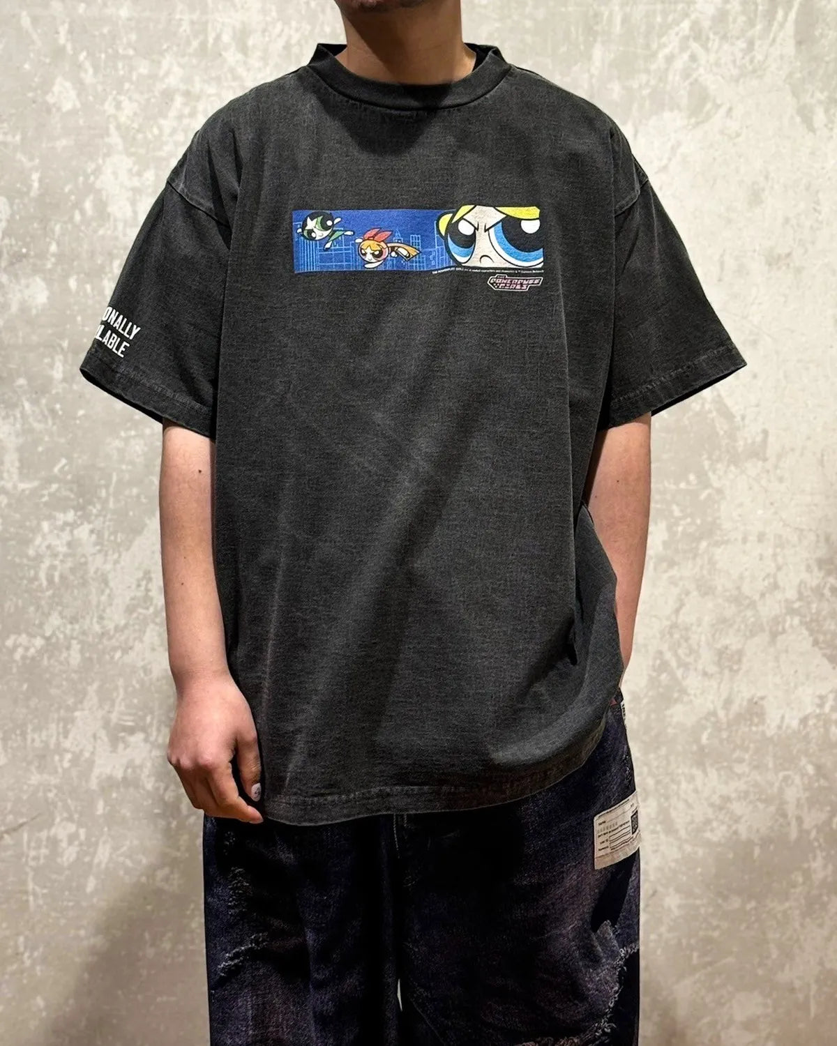 Emotionaly Unavailable × The Powerpuff Girls /  EU PPG SAVE THE DAY SS TEE (EU-HR8-0000-C21)