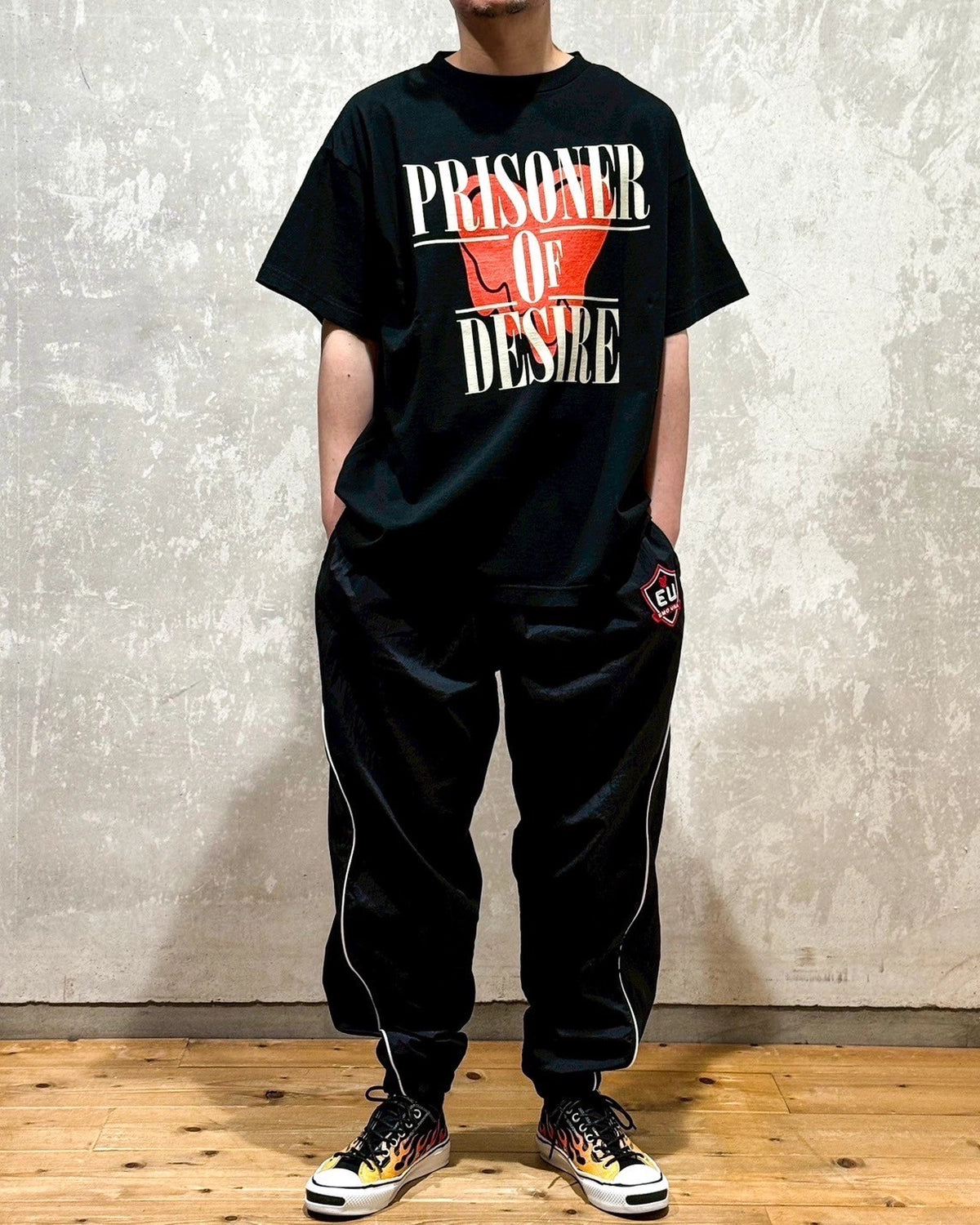 Emotionaly Unavailable  / EU PRISONER SS TEE (EU-HR8-0000-058)