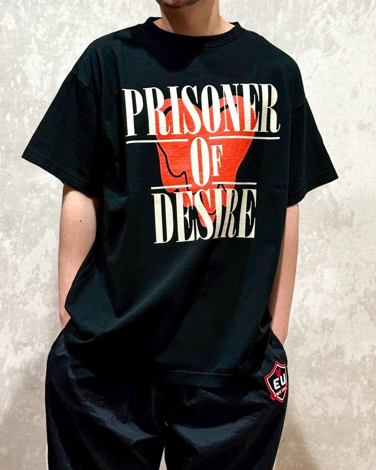 Emotionaly Unavailable  / EU PRISONER SS TEE (EU-HR8-0000-058)