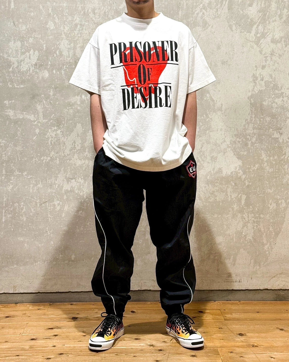 Emotionaly Unavailable  / EU PRISONER SS TEE (EU-HR8-0000-058)