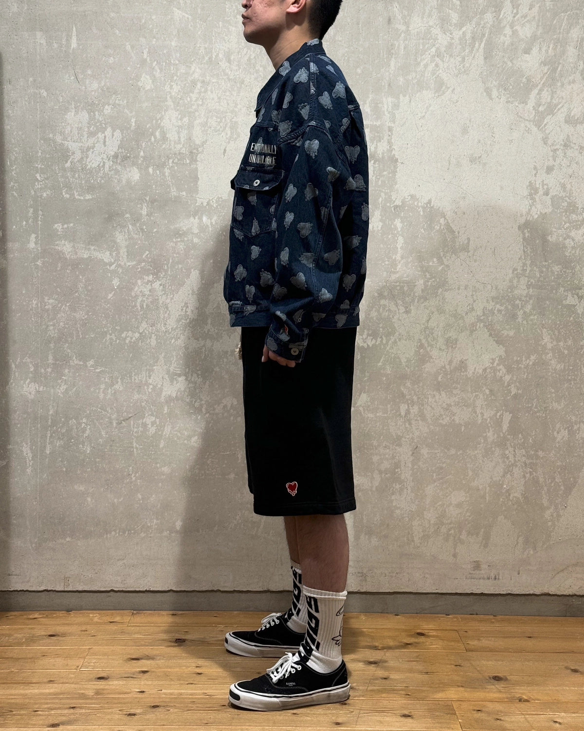 Emotionaly Unavailable  / EU DENIM JACKET (EU-HR8-0000-001)