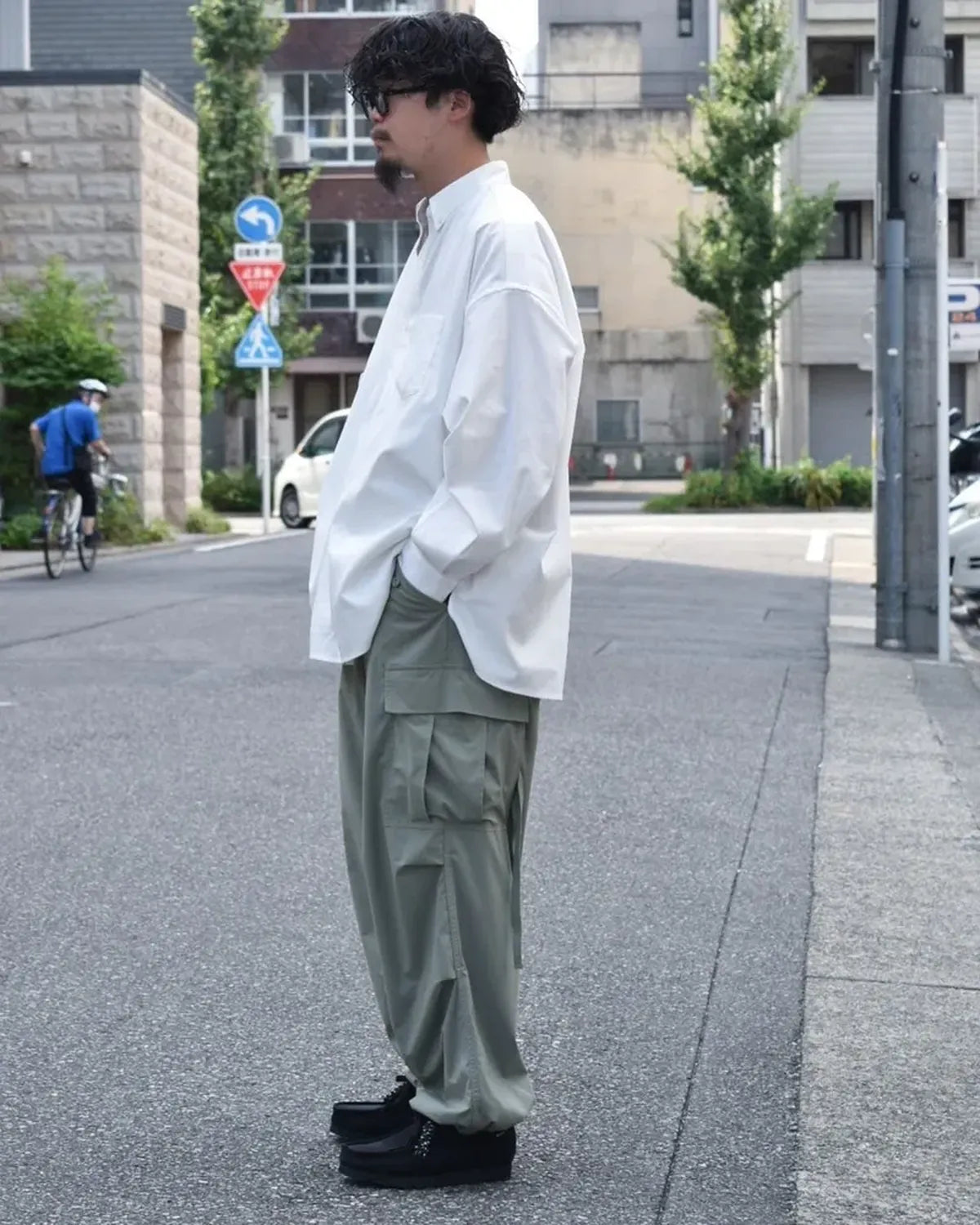 FreshService / DRY OXFORD CORPORATE L/S B.D SHIRT (FSC254-50025B)