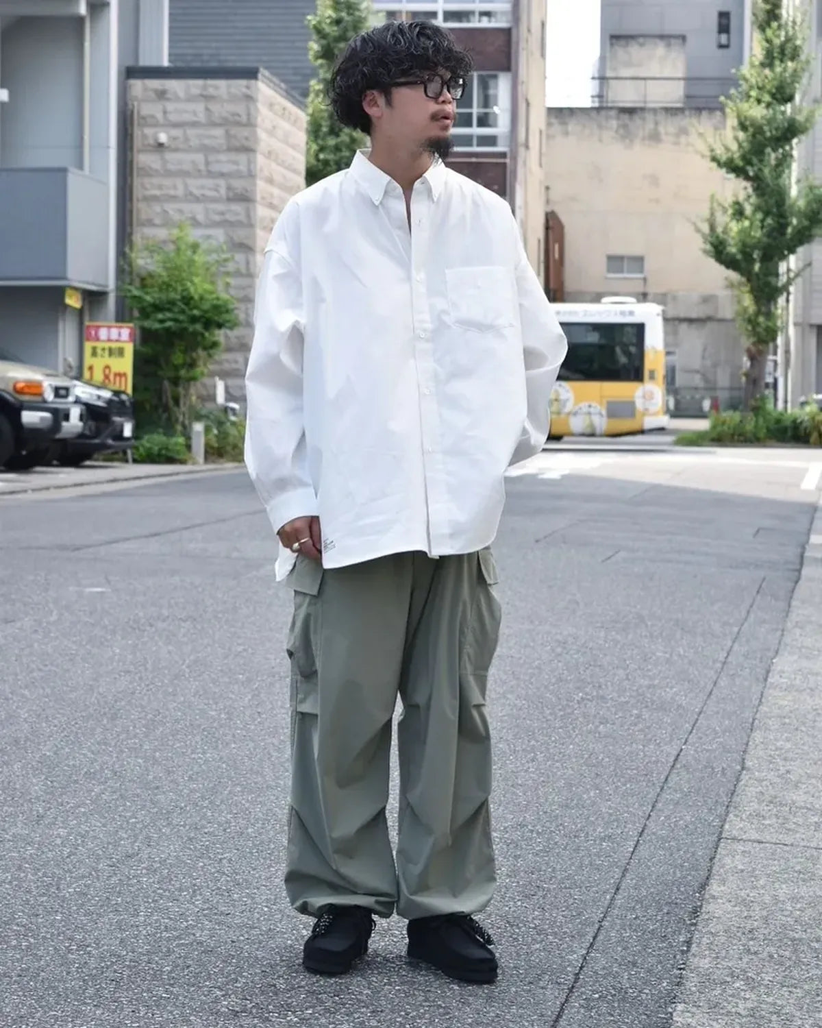 FreshService / DRY OXFORD CORPORATE L/S B.D SHIRT (FSC254-50025B)