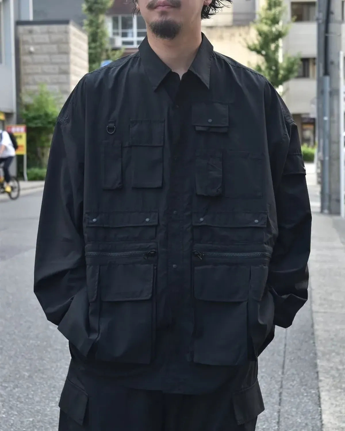 FreshService / MINOTECH TAFFETA TACTICAL POCKET L/S SHIRT (FSC251-50234)
