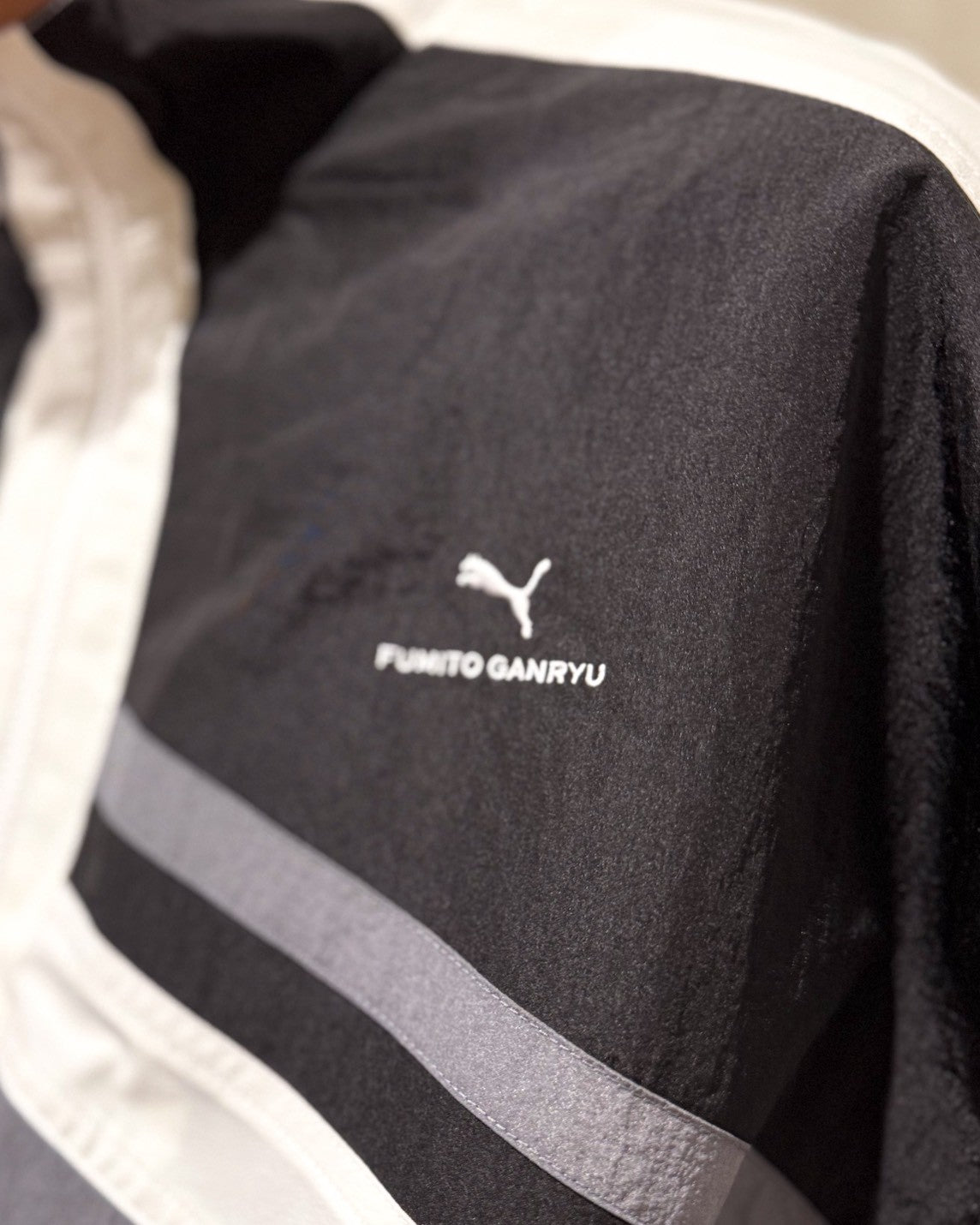FUMITO GANRYU × PUMA / Switched nylon JK (Fu14-Bl-102)
