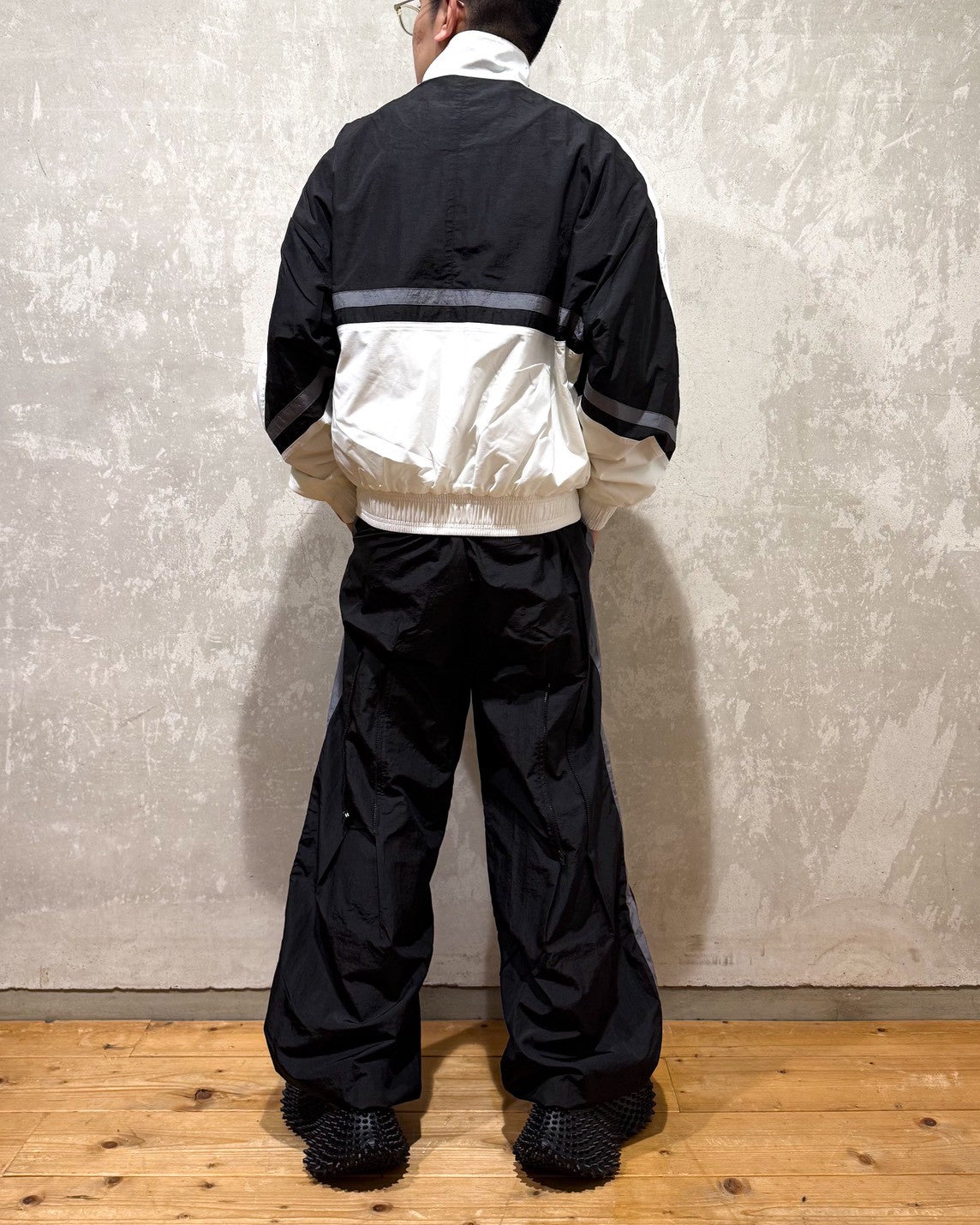 FUMITO GANRYU × PUMA / Zip-up Flared Pants (Fu14-Pa-102)