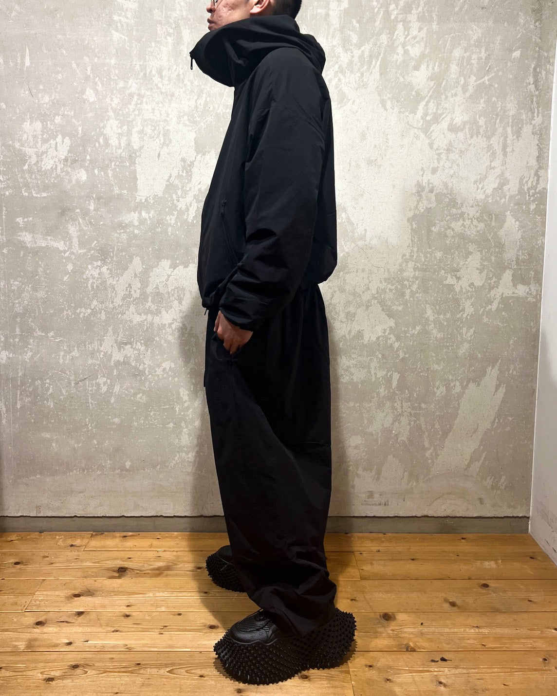 FUMITO GANRYU × PUMA / Baggy Slacks (Fu14-Pa-101)