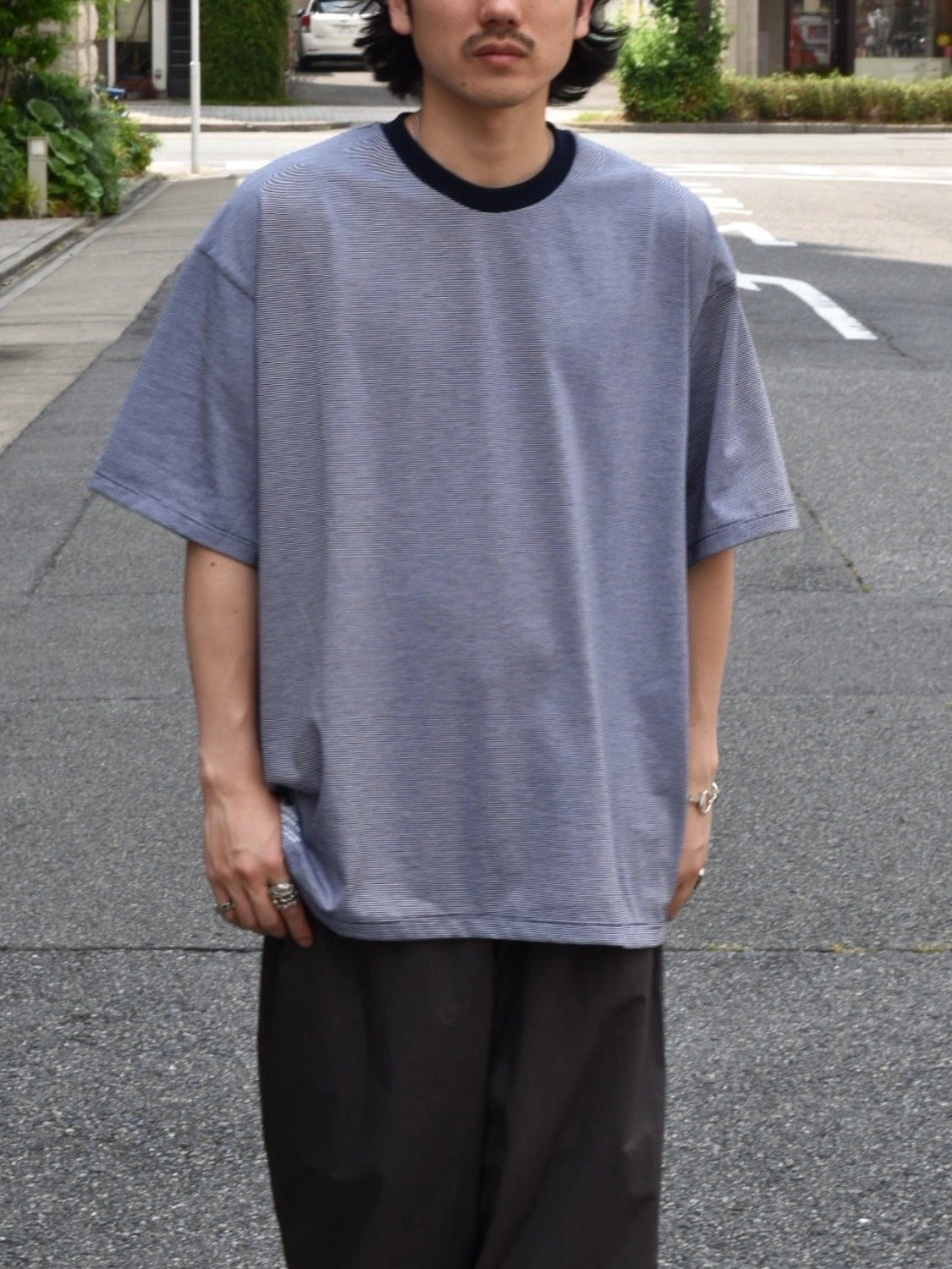 FreshService / MICRO BORDER S/S TEE (FSC262-70049B)