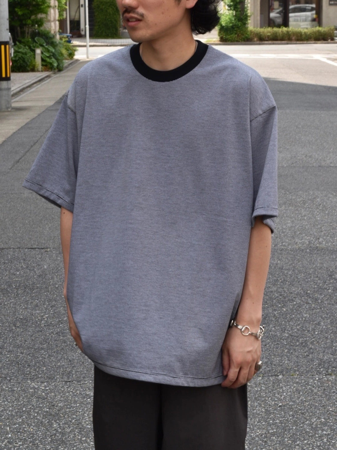 FreshService / MICRO BORDER S/S TEE (FSC262-70049B)