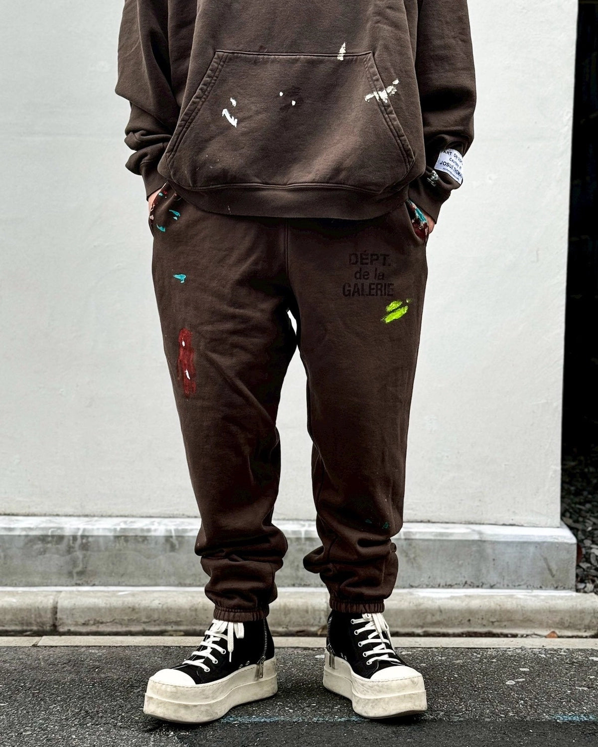 GALLERY DEPT. / GD FRENCH LOGO SWEATPANT (BTM035)