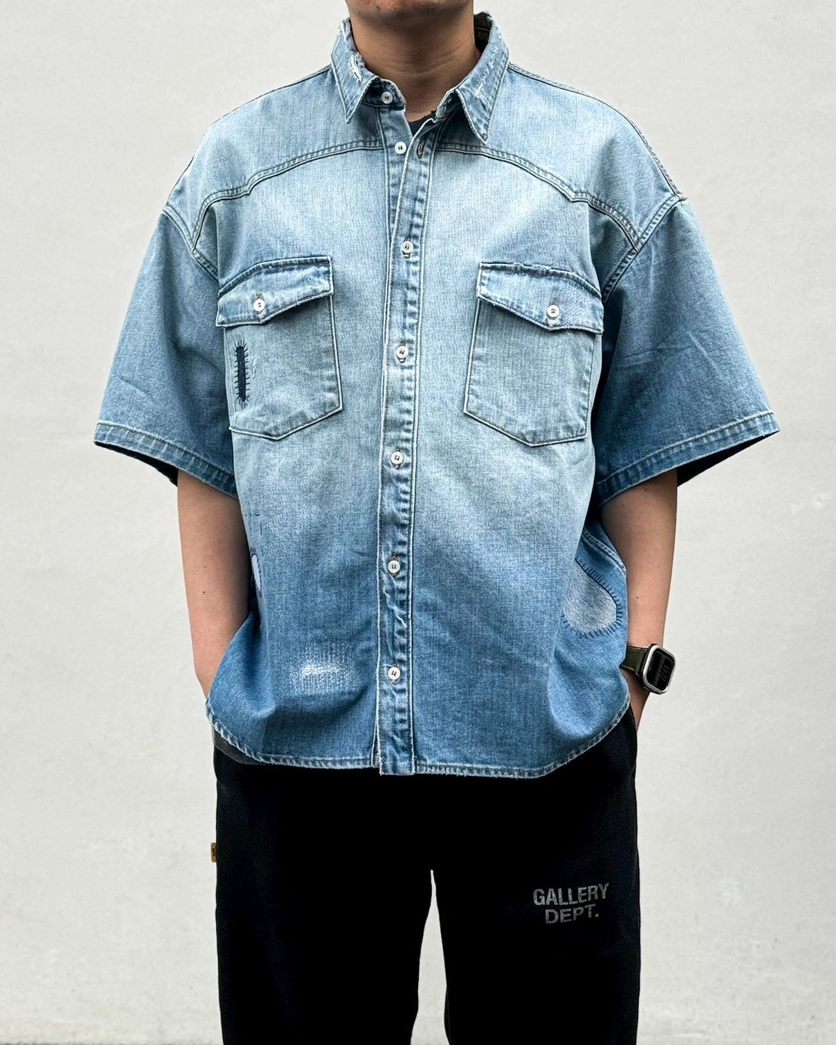 GALLERY DEPT. / DENIM SHIRT (TOP021)
