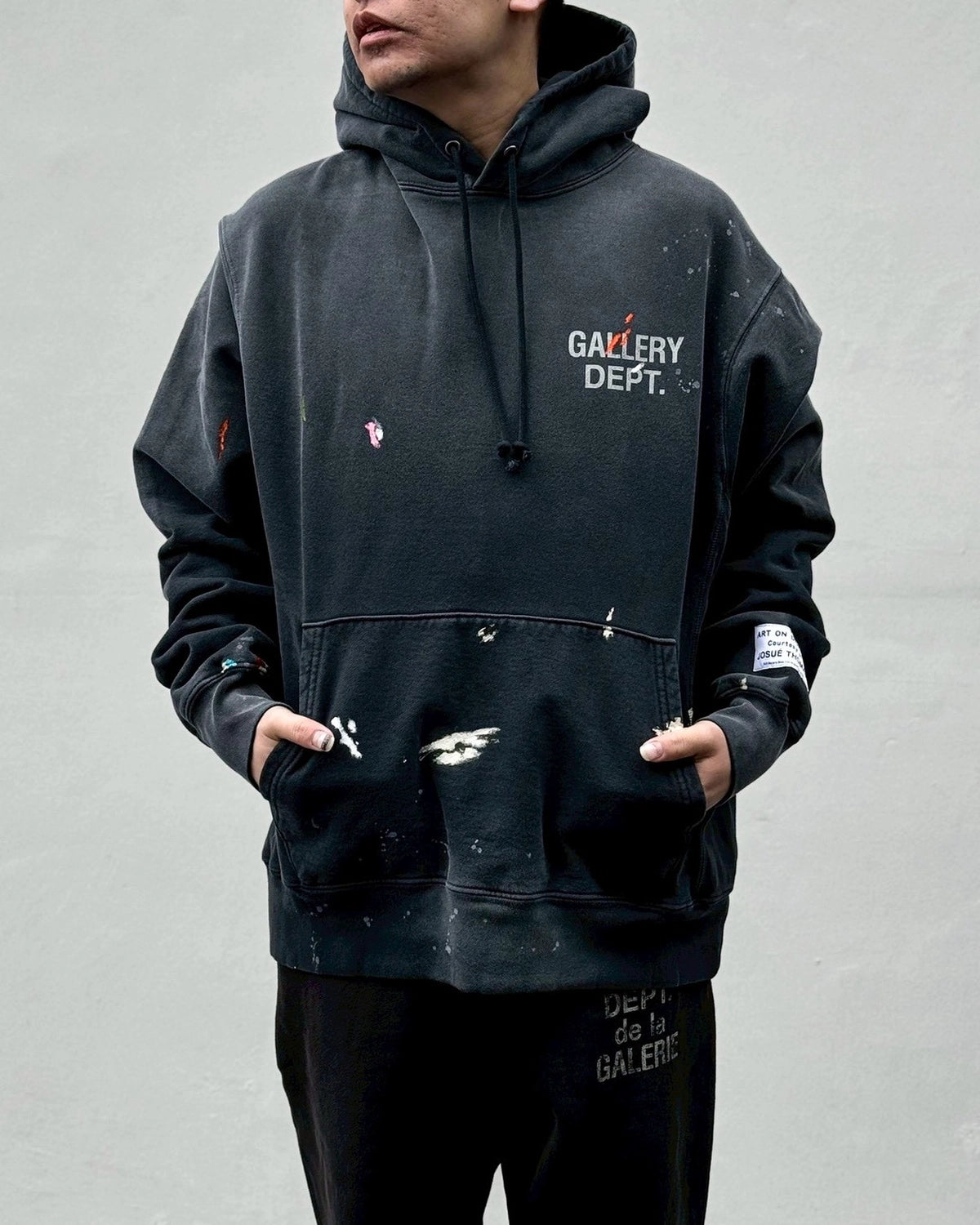 GALLERY DEPT. / GD PAINT LOGO HOODIE (GPH-50044)