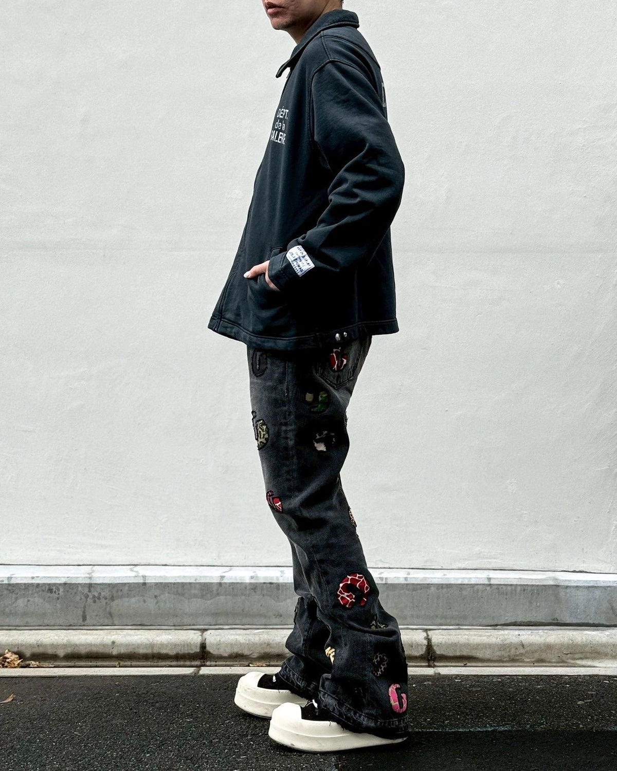 GALLERY DEPT. / G TIME LA FLARE (GT-40028F-BLCK)