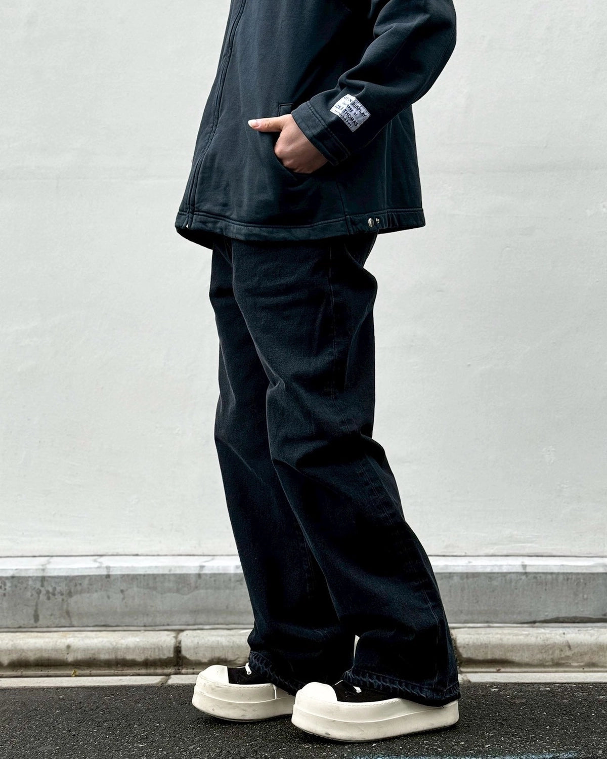 GALLERY DEPT. / MELROSE DENIM PANT (BTM007-WBLK)