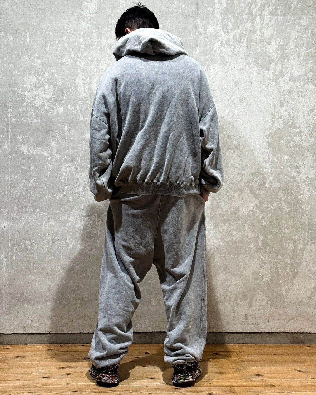 FUMITO GANRYU / Relaxed Sweat Trousers (Fu13-Pa-06)