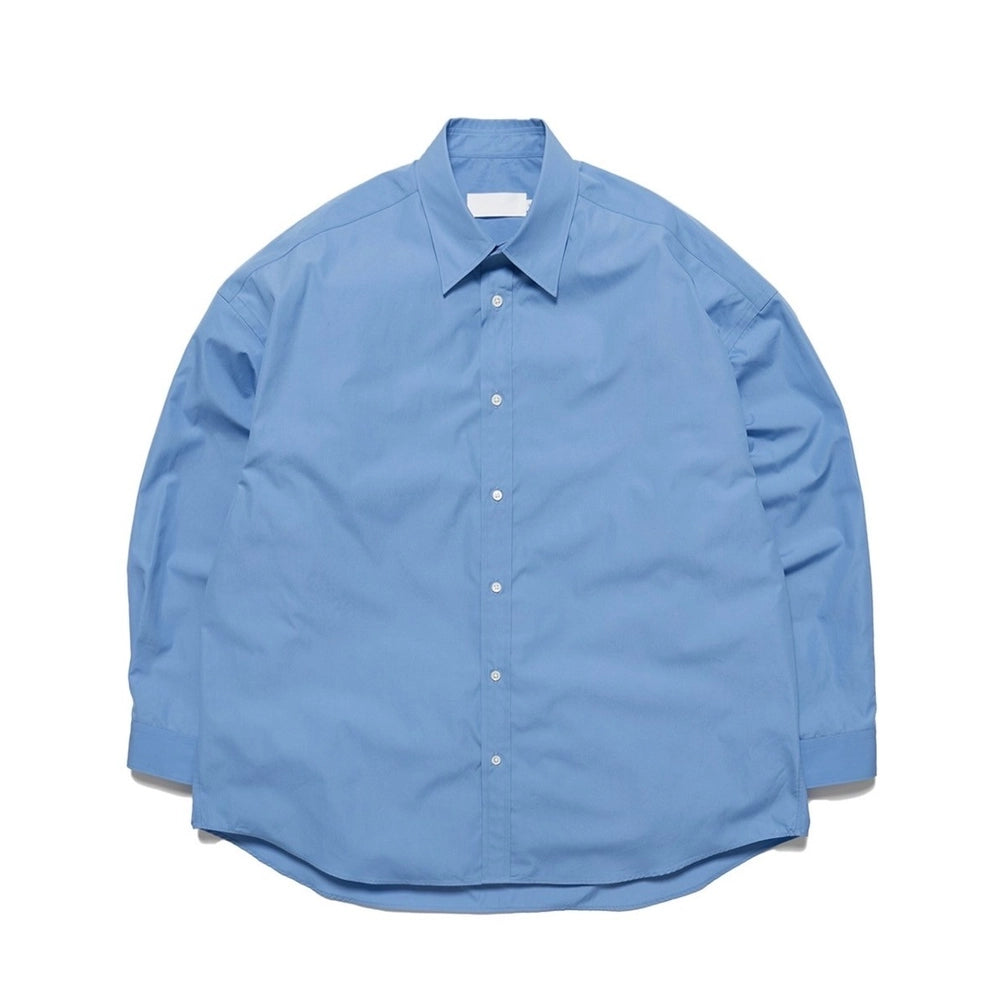 Graphpaper / High Count Broad L/S Oversized regular Collar Shirt (GL261-50033B)
