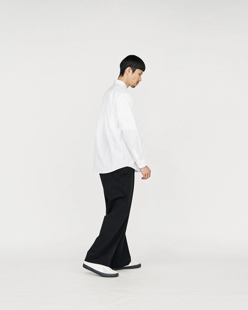 Graphpaper / High Count Regular Collar Round Cut Oversized Shirt (GM253-50030B)