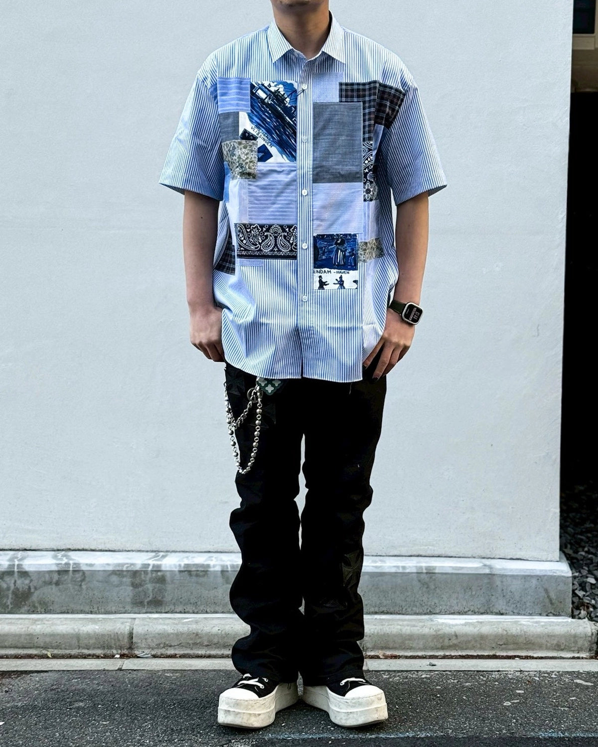 JUNYA WATANABE MAN / S/S SHIRT (WQ-B028-051)