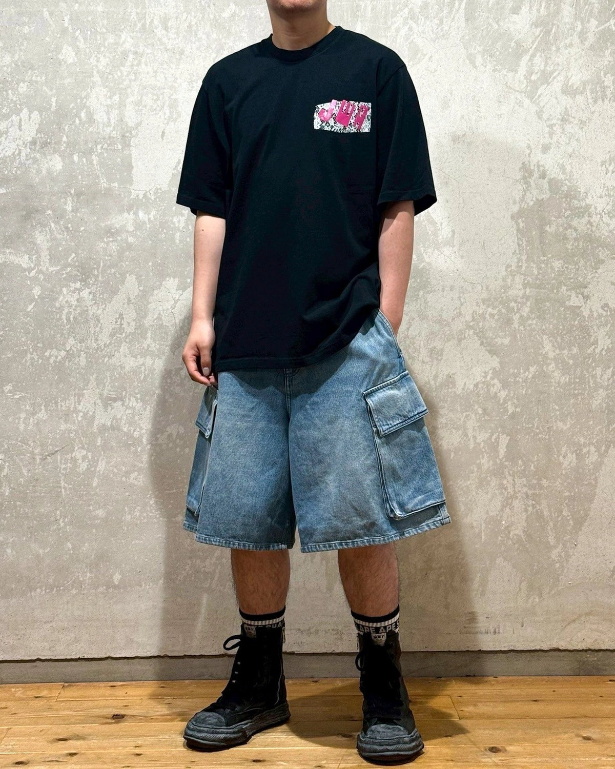 JW ANDERSON / JWA LACE TRIM T-SHIRT (596-40041011)