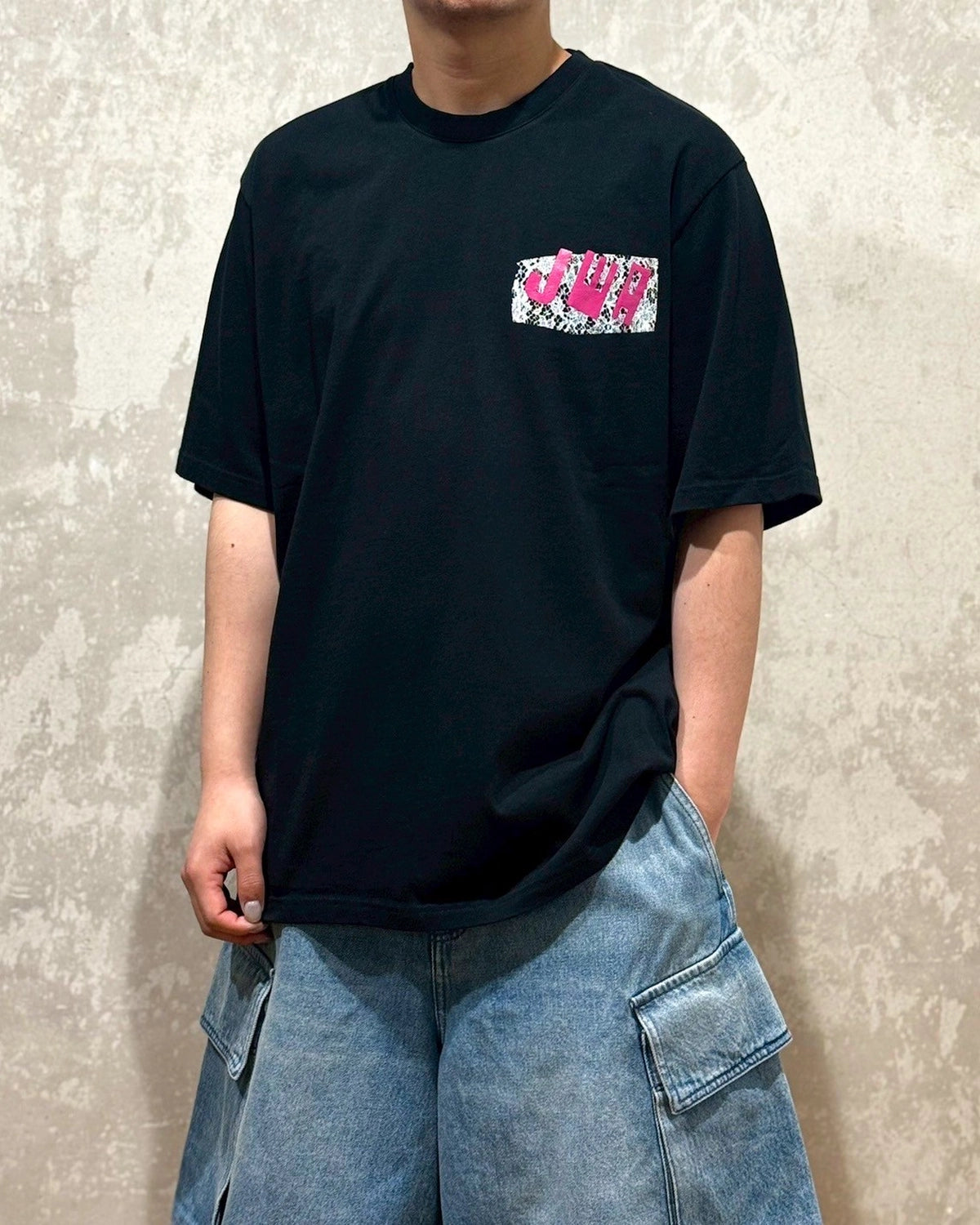 JW ANDERSON / JWA LACE TRIM T-SHIRT (596-40041011)