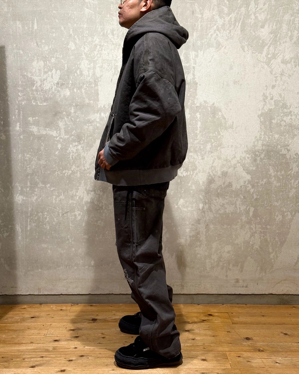 KAMIYA / BORO BoaDuck Zip Parka (G15BL101)