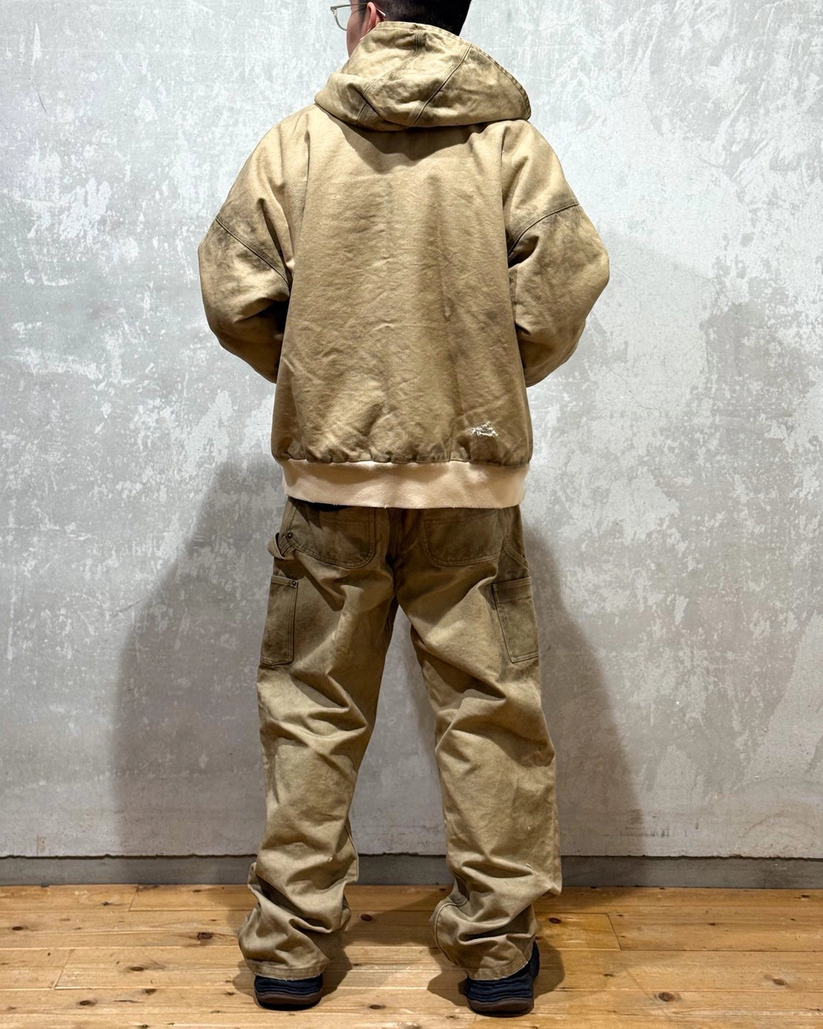 KAMIYA / BORO BoaDuck Zip Parka (G15BL101)